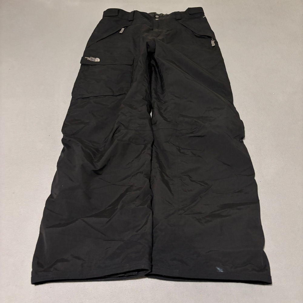 The North Face HyVent Mens Black Snow Pants Large Cargo Ski Snowboard Gorpcore